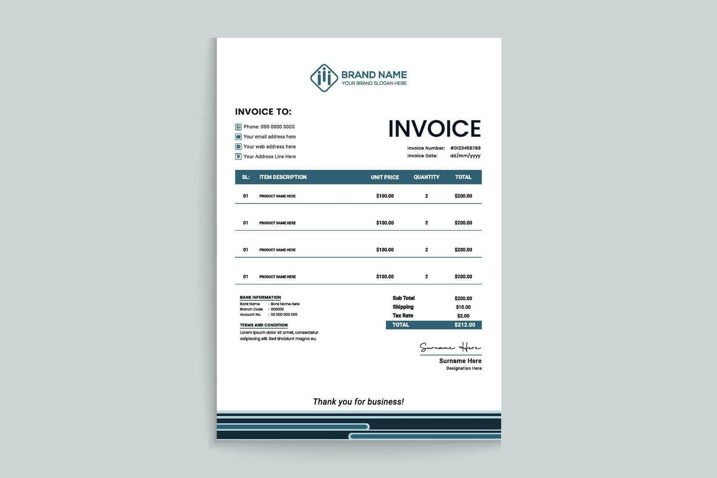 Invoicing Template